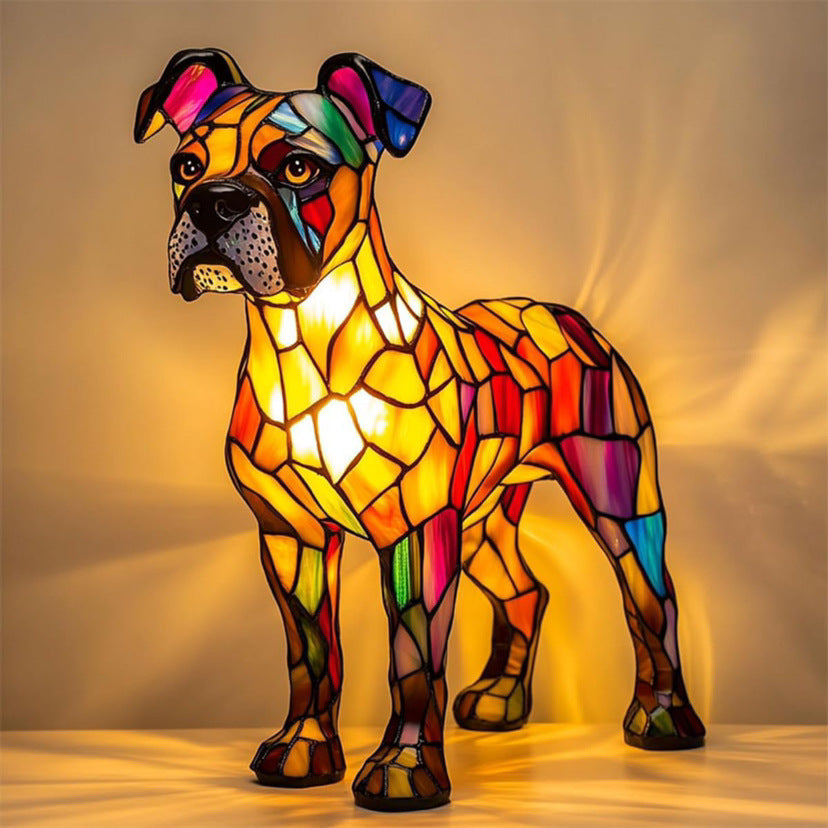 Tyson | Colorful Dog Lamp Magisk