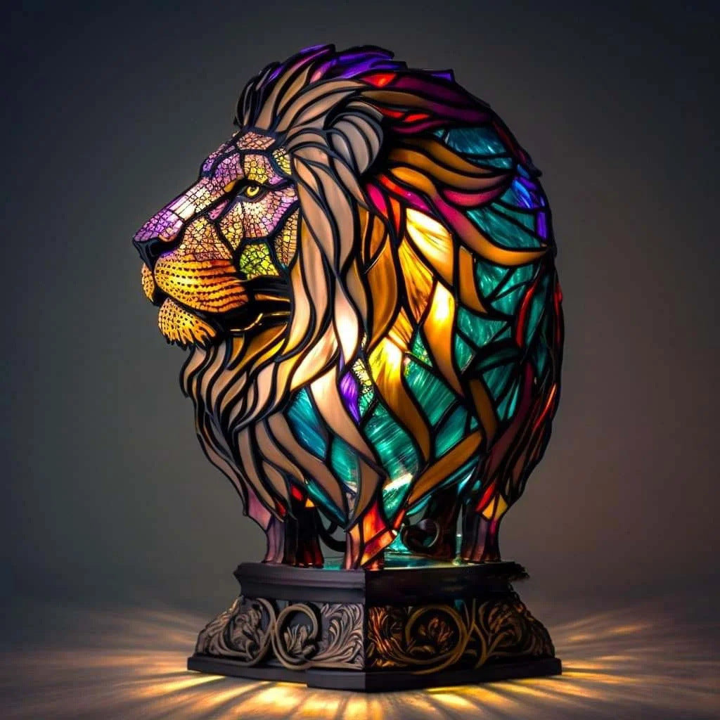 Limbo | Colorful lion lamp