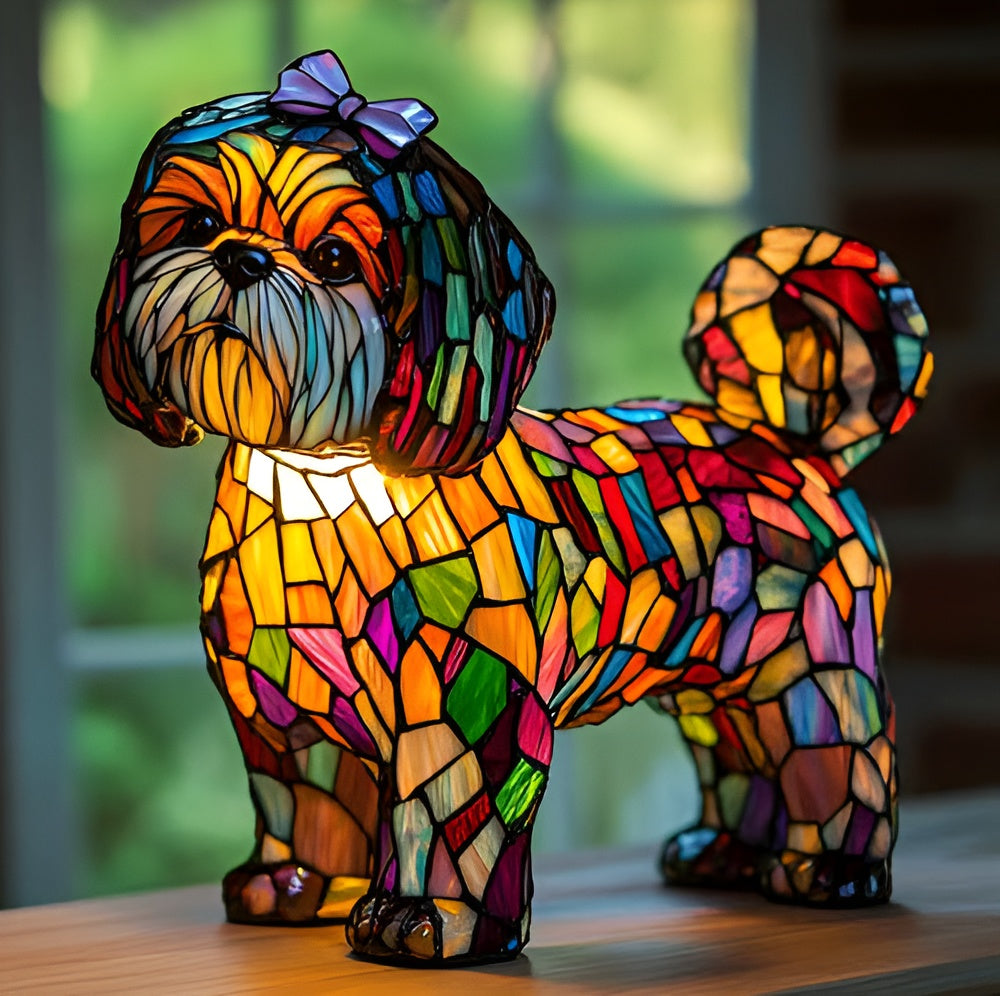 Nina | Colorful Dog Lamp