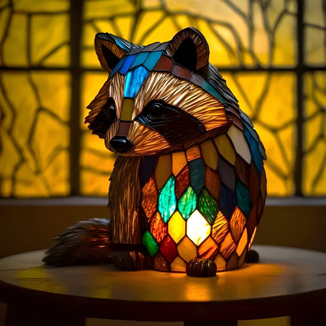 Filou | Colorful Magisk Raccoon Lamp