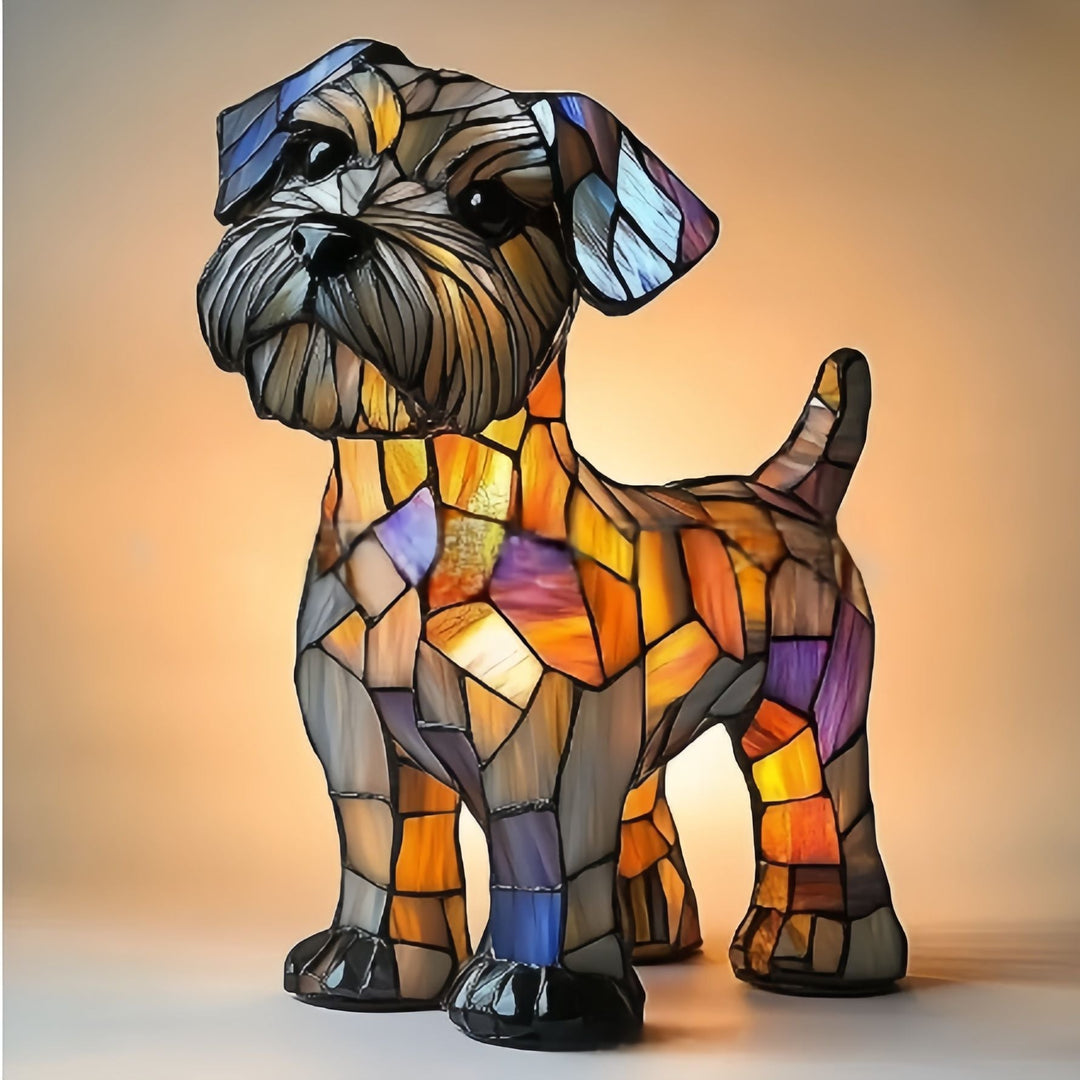 Rocky | Colorful dog lamp